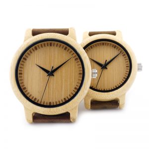 Quartz Watches Natural Bamboo Watch