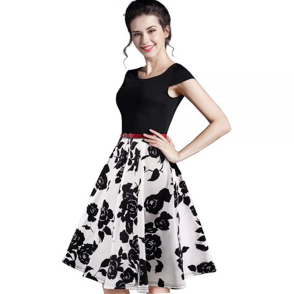 Summer Floral Dress Casual Stylish