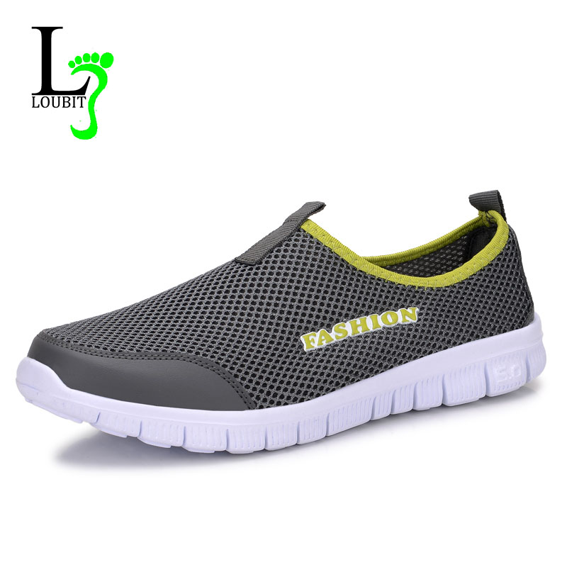 Men Casual Shoes Mesh Breathable Sneakers - Lalbug.com