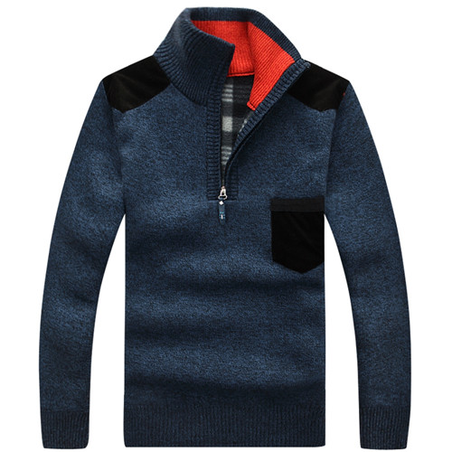 Men's Sweaters Warm Winter Zipper Pullover - Lalbug.com