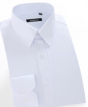 Men's Dress Shirts Cotton Solid Casual Shirt - Lalbug.com