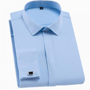 French Cufflinks Shirt Non-iron Dress Shirts