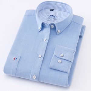 Man Cotton Shirts Luxury Vocational Shirt