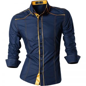 Features Shirts Men Casual Jeans Shirt Male Shirts