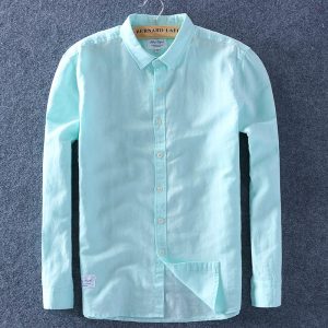 Summer Cotton Linen Shirts Comfortable Undershirt