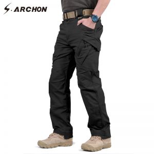 Tactical Cargo Pants Men SWAT Army Trousers