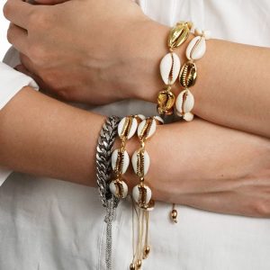 Cowrie Shell Jewelry Handmade Bracelet