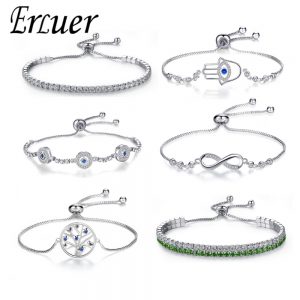 Crystal CZ Eyes Bracelets Wedding Jewelry