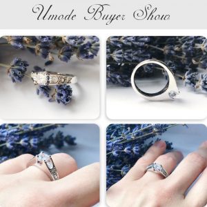 Women Zirconia Engagement Jewelry Rings