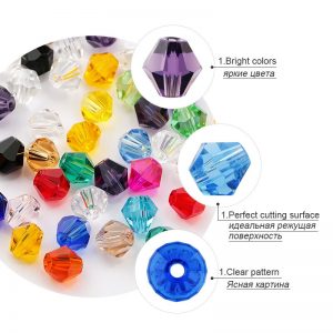 Shiny Crystal Beads Loose Spacer Bead