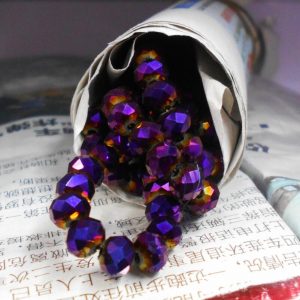 Shining Crystal Bead Loose Spacer Beads