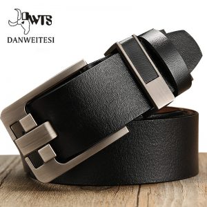 Leather Belt Luxury Buckle Belts