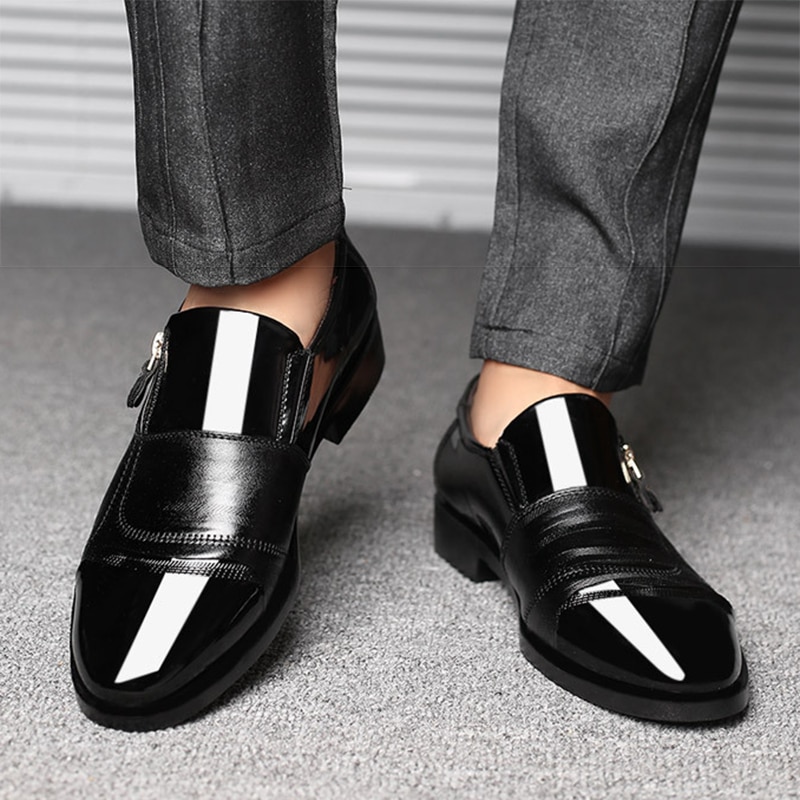 black business shoes