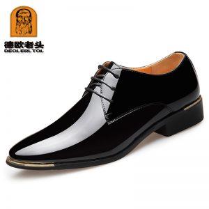 Men's Leather Shoes Wedding Shoes