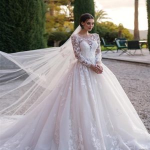 Full Lace Wedding Dresses Bridal Gowns