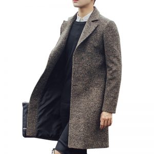 Long Trench Coat Wool Trench Coat