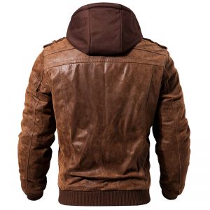 Real Leather Jacket Winter Coat