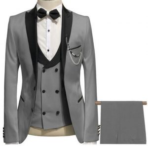 Men Suit Tuxedo Groom Wedding Suits