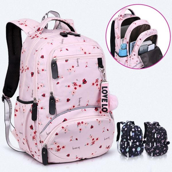 Large Schoolbag Student Backpack