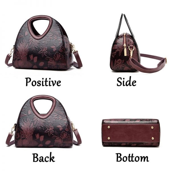 Leather Luxury Handbags Women Bags