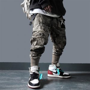Multi-Pocket Cargo Pants Hip Hop Joggers