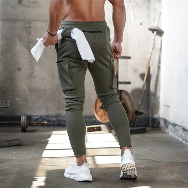 Men Jogger Pants Cotton Trousers