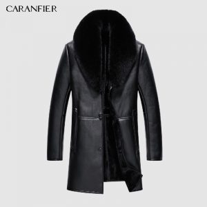 Faux Leather Jacket Thick Jacket