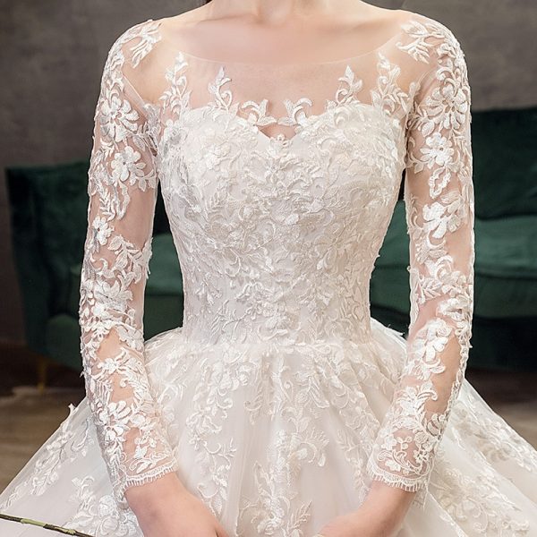 Princess Lace Wedding Dress