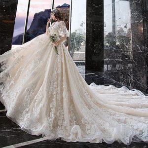 Lace Princess Ball Gown