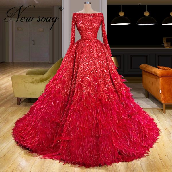 Feathers Formal Evening Dresses
