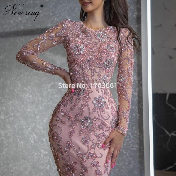 Arabic Beading Evening Gown