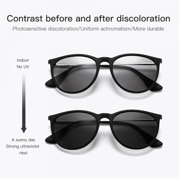 Polarized Sunglasses Photochronic Lenses