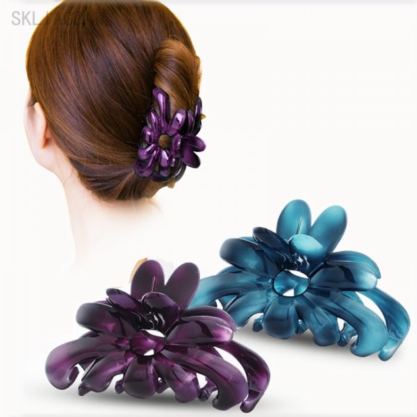 Elegant Flowers Hair Barrettes