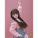 Toy Knitted Wool Hairstyle Wig