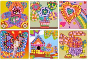 Jigsaw Puzzle Patterned Art