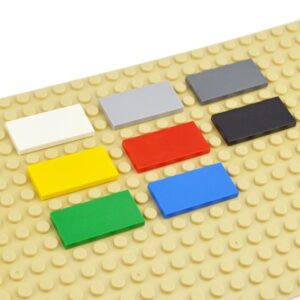 Square Plastic Construction Set Toy Block