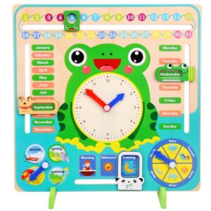 Circle Education Preschool Wall Clock