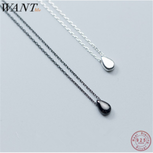 Sterling Silver Droplet Chain