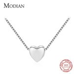 Silver Heart Exquisite Necklace