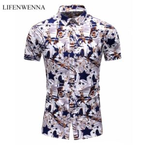 Summer Fashion Printed Hawaiian Shirt