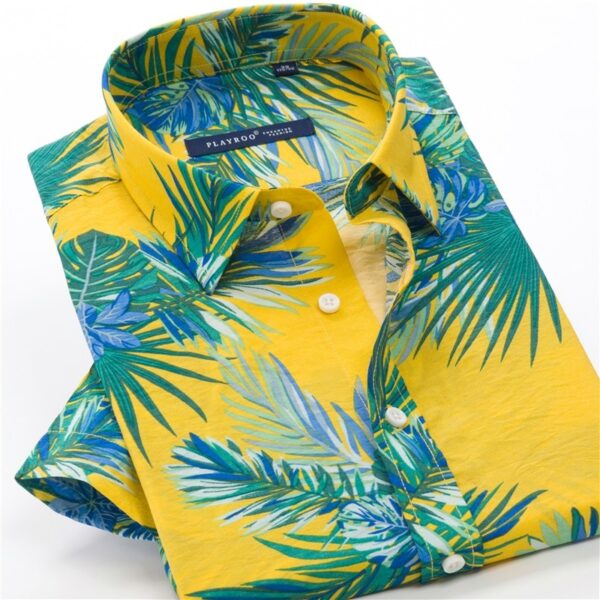 Hawaii Beach Fashion Print Shirt