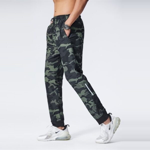 Camouflage Men Pants Fitness Trousers
