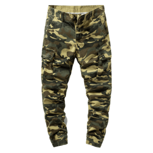 Camouflage Cotton Pants Bermuda Trousers