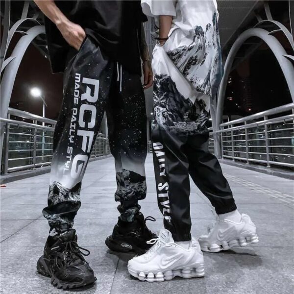 Hip Hop Pants Fashion Print Streetwear