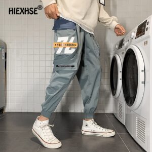 Harajuku Cargo Pants Stretch Trousers