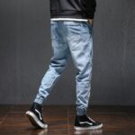 Men Cargo Jeans Cotton Streetwear