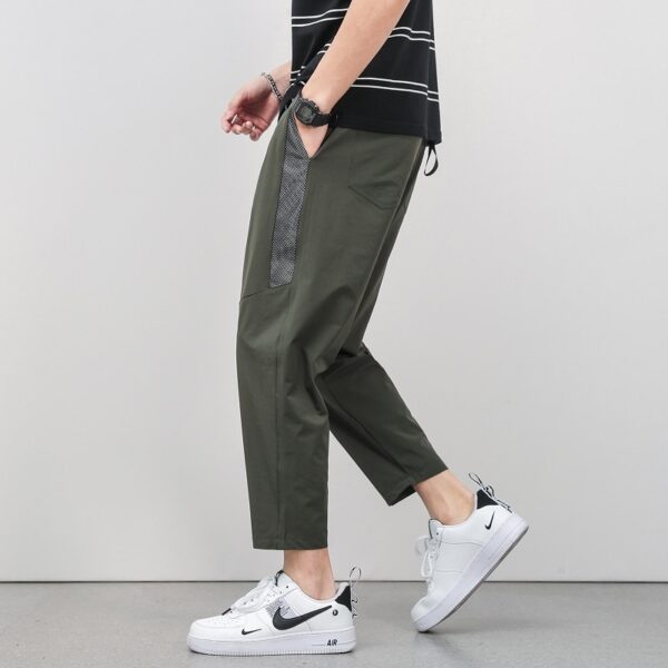 Korean Summer Elastic Casual Trousers