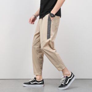 Korean Summer Elastic Casual Trousers