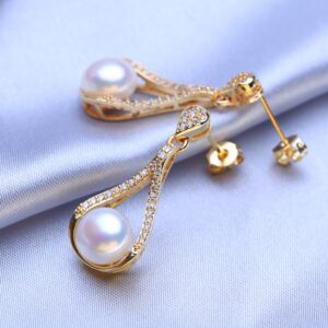 Freshwater Pearl Luxury Stud Earrings