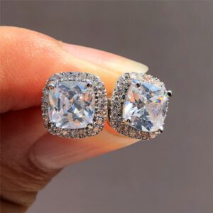 Luxury Female Vintage Stone Earrings